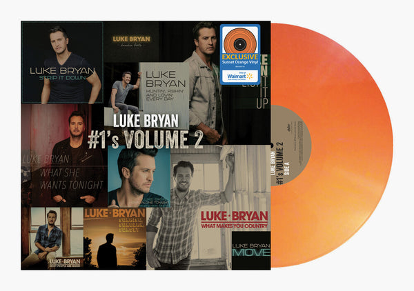 the album cover for Luke Bryan - #1's Volume 2