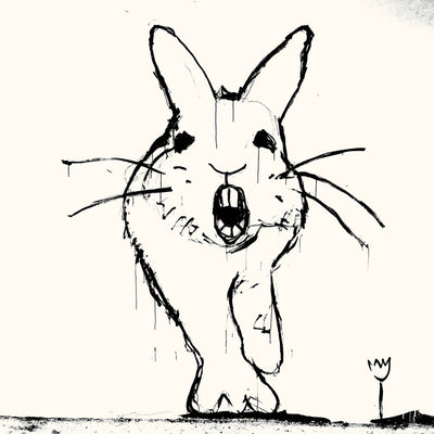 the album cover for Beat Happening - Crashing Though / This Many Boyfriends Club