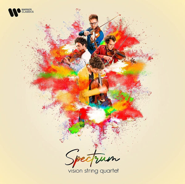 the album cover for vision string quartet - Spectrum