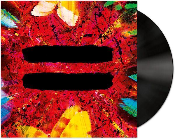 the album cover for Ed Sheeran - =  [LP]