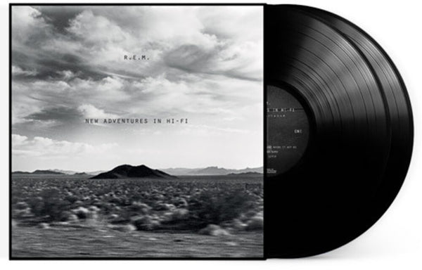 the album cover for R.E.M. - New Adventures In Hi-Fi: 25th Anniversary Edition [2LP]