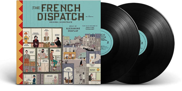 the album cover for The French Dispatch [Movie] - The French Dispatch (Original Soundtrack) [2 LP]