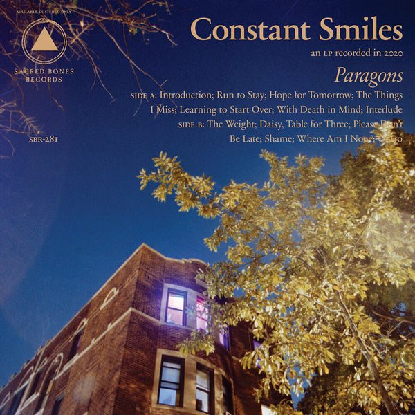 the album cover for Constant Smiles - Paragons [Vineyard Grape LP]