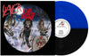 the album cover for Slayer - Live Undead [Limited Edition Midnight Blue & Black Split LP]