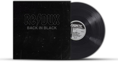 the album cover for Back In Black (Redux) / Various - Back In Black (Redux) / Various (Gate) [Limited Edition]