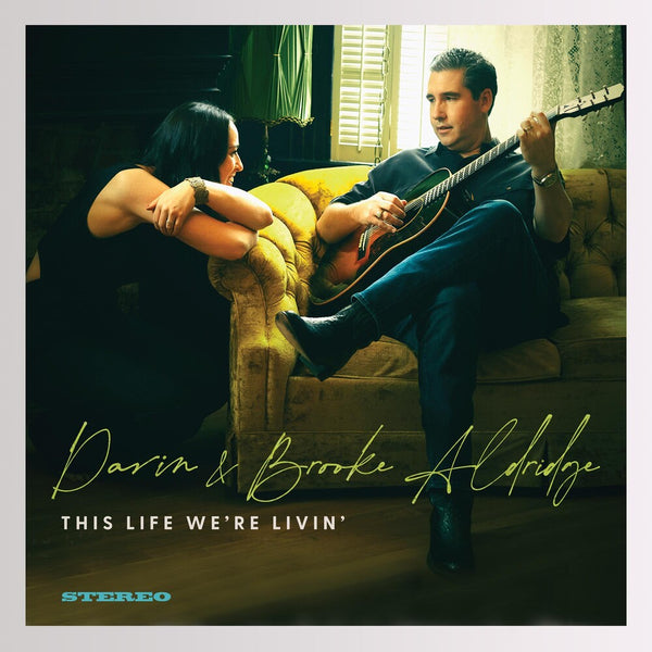 the album cover for Brooke Aldridge - This Life Were Livin