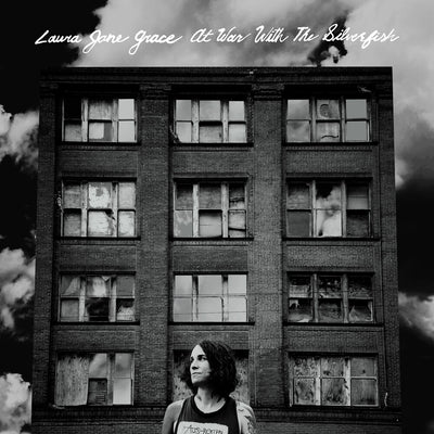 the album cover for Laura GraceJane - At War With The Silverfish (Crystal Clear Vinyl)