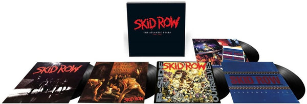 the album cover for Skid Row - The Atlantic Years (1989 - 1996) [LP Box Set]