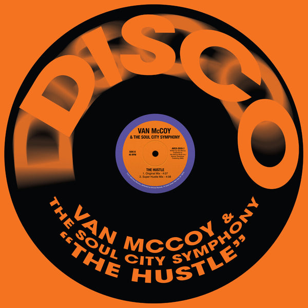the album cover for Van McCoy - The Hustle (Rsd) [Record Store Day] [RSD 2022]