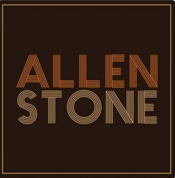 the album cover for Allen Stone - Allen Stone [RSD Essential Indie Colorway 10th Anniversary Gold Nugget LP]