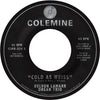 the album cover for Delvon Lamarr Organ Trio - Cold As Weiss - Single [Vinyl]