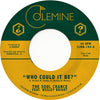 the album cover for Soul Chance & Wesley Bright - Who Could It Be?