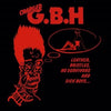 the album cover for G.B.H. - Leather Bristles No Survivors & Sick Boys