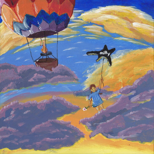 the album cover for Milly - Our First Four Songs + Wish Goes On [LP]