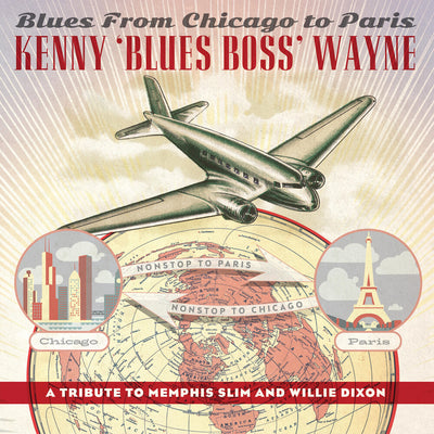 the album cover for Kenny Wayne - Blues From Chicago To Paris