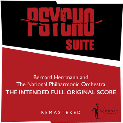the album cover for Bernard Herrmann& The National Philharmonic Orch - Psycho Suite: The Intended Full Original Score