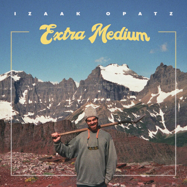 the album cover for Izaak Opatz - Extra Medium [Indie Exclusive Limited Edition Extra Medium Cheddar LP]