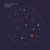 the album cover for GoGo Penguin - Fanfares (Limited Transparent Turquoise Vinyl)