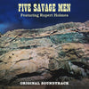 the album cover for Rupert Holmes - Five Savage Men (Blue)