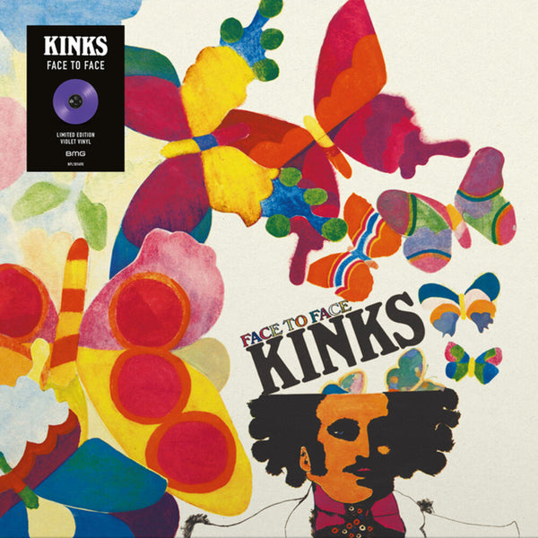 the album cover for The Kinks - Face To Face