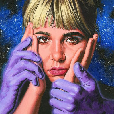 the album cover for Beach Bunny - Emotional Creature [Orange Marble LP]