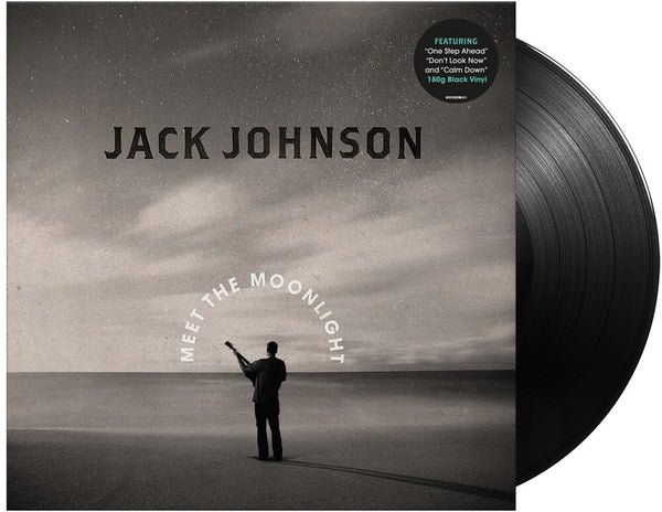 the album cover for Jack Johnson - Meet The Moonlight [Black LP]