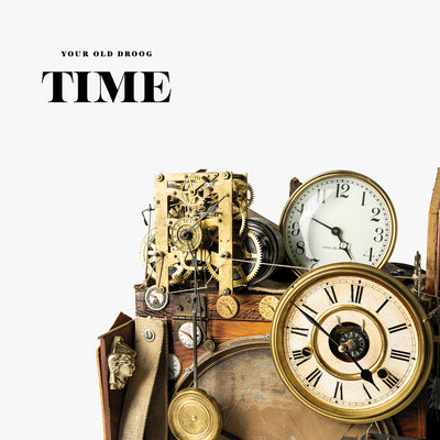 the album cover for Your Old Droog - Time