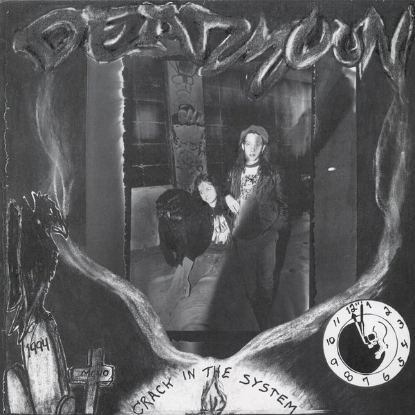 the album cover for Dead Moon - Crack In The System