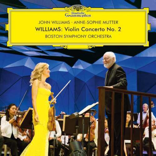 the album cover for John Williams  / Mutter,Anne-Sophie / Bso - Williams: Violin Concerto 2 (Uk)