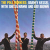 the album cover for Barney Kessel with Shelly Manne and Ray Brown - The Poll Winners (Contemporary Records Acoustic Sounds Series) [LP]