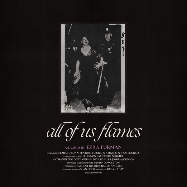 the album cover for Ezra Furman - All Us Flames [LP]