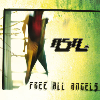 the album cover for Ash - Free All Angels (Splatter Version)