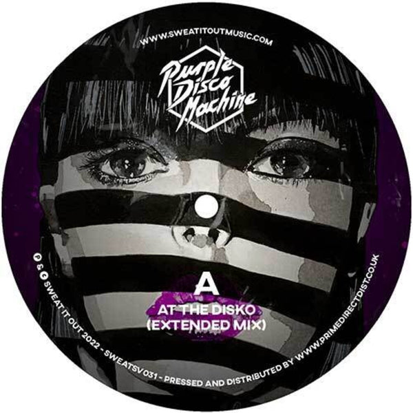 the album cover for Purple Disco Machine - At the Disko