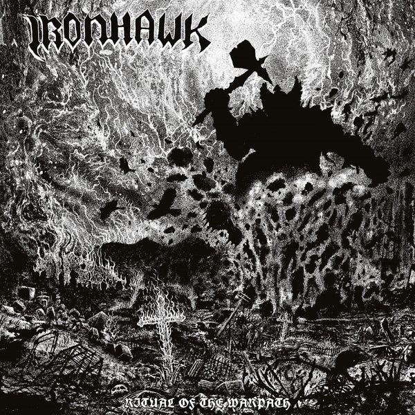 the album cover for Ironhawk - Ritual Of The War Path