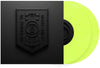 the album cover for While She Sleeps - SLEEPS SOCIETY [Deluxe Bright Yellow 2 LP]