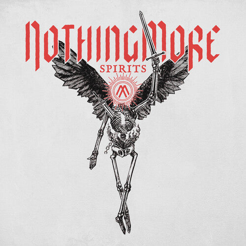 Nothing More - Spirits - Red W/Black Swirl (Blk) [Colored Vinyl] (Red) - Pale Blue Dot Records