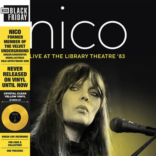 Nico - Live At The Librairy Theatre '83 [RSD Black Friday 2022] - Pale Blue Dot Records