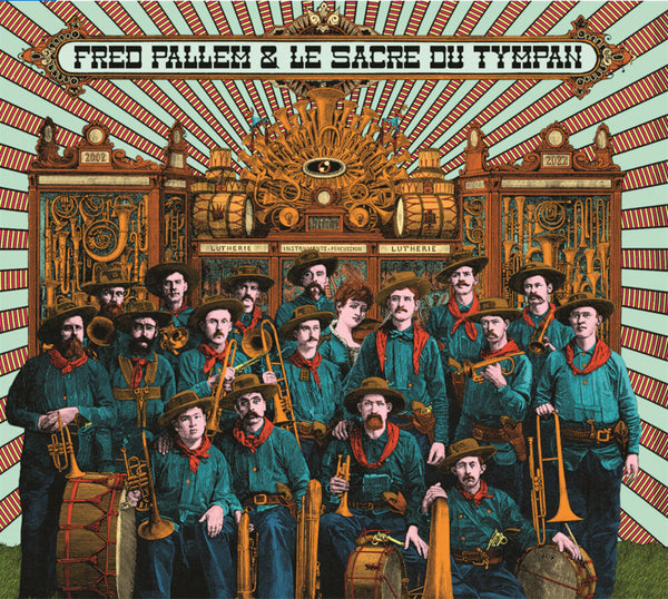 the album cover for Fred Pallem - Le Sacre du Tympan