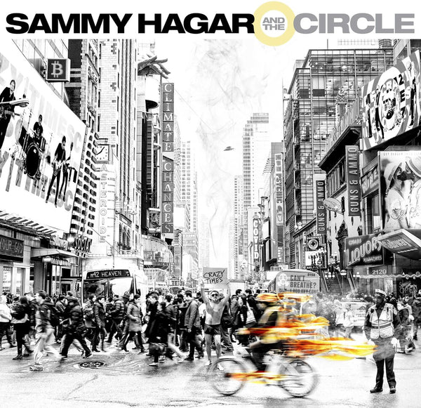 the album cover for Sammy Hagar - Crazy Times [LP]