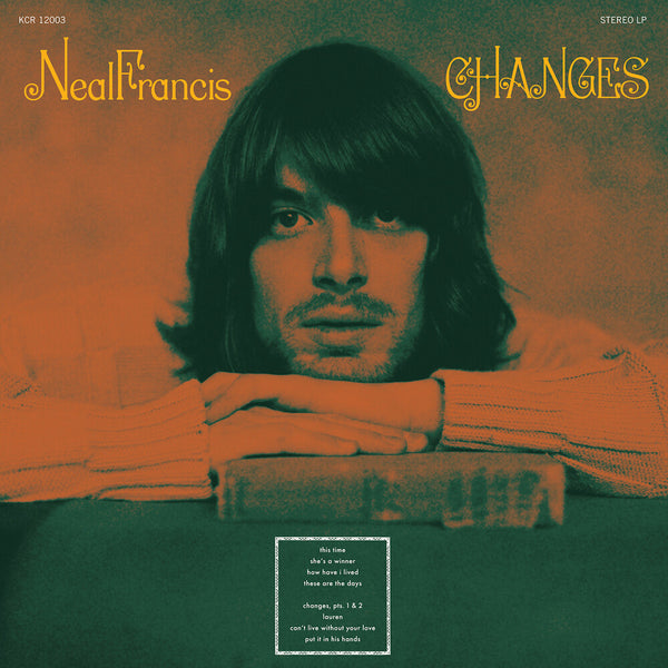 the album cover for Neal Francis - Changes [Colored Vinyl] (Teal) (Can)