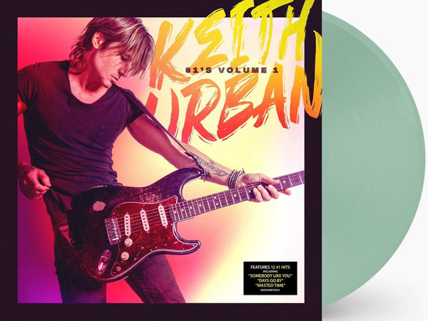 the album cover for Keith Urban - #1's Volume 1 [Limited Edition Coke Bottle Clear LP]