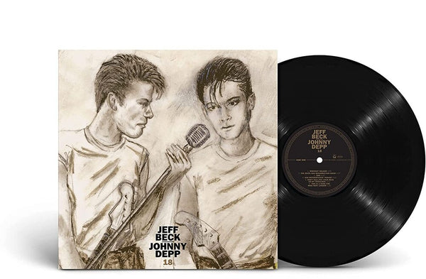 the album cover for Jeff Beck and Johnny Depp - 18 [LP]