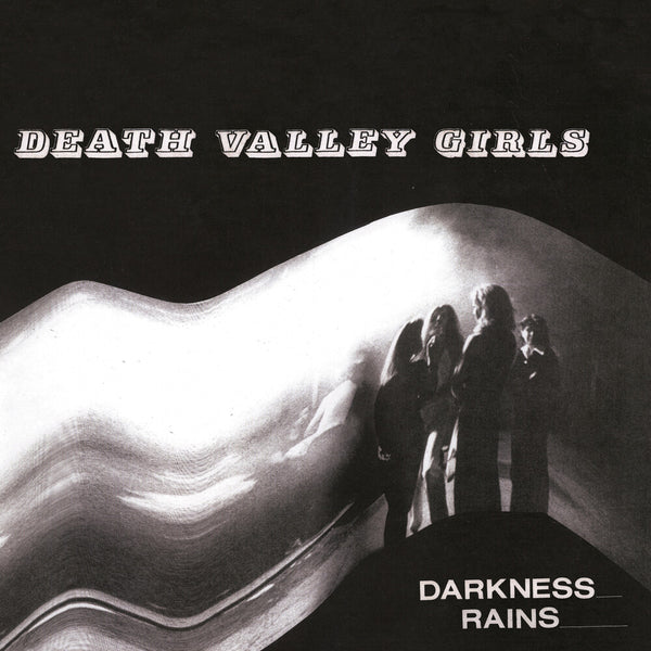the album cover for Death Valley Girls - Darkness Rains - White