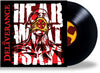 the album cover for Deliverance - Hear What I Say