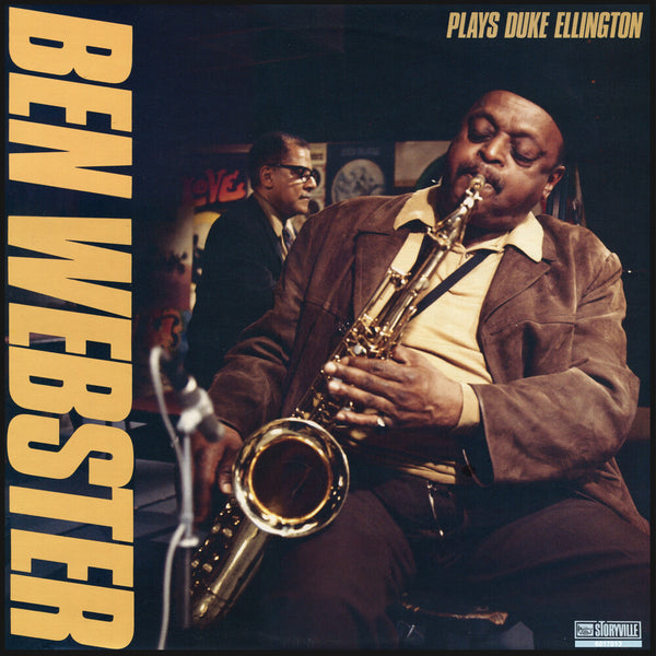 the album cover for Ben Webster - Ben Webster Plays Duke Ellington
