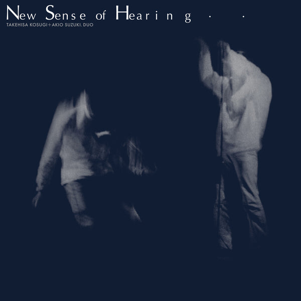 the album cover for Takehisa Kosugi  / Suzuki,Akio - New Sense Of Hearing