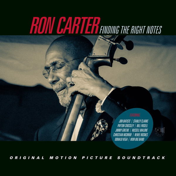 the album cover for Ron Carter - Finding The Right Notes