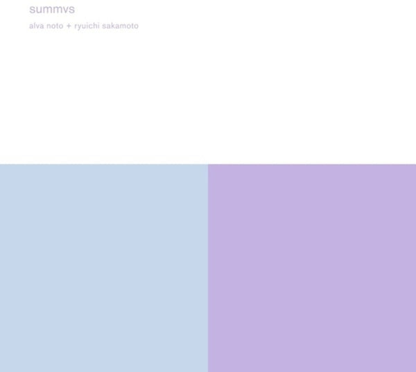 the album cover for Noto, Alva / Sakamoto, Ryuichi - Summvs