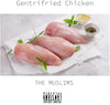 the album cover for The Muslims - Gentrifried Chicken