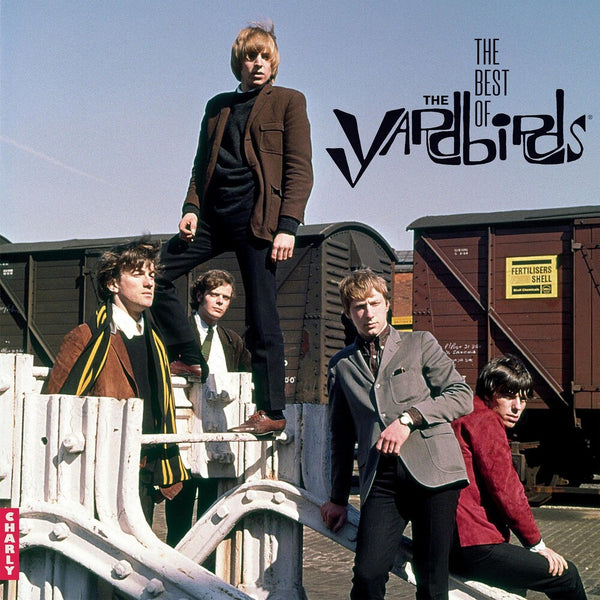 the album cover for Yardbirds - Best Of The Yardbirds (Blue) [Clear Vinyl]